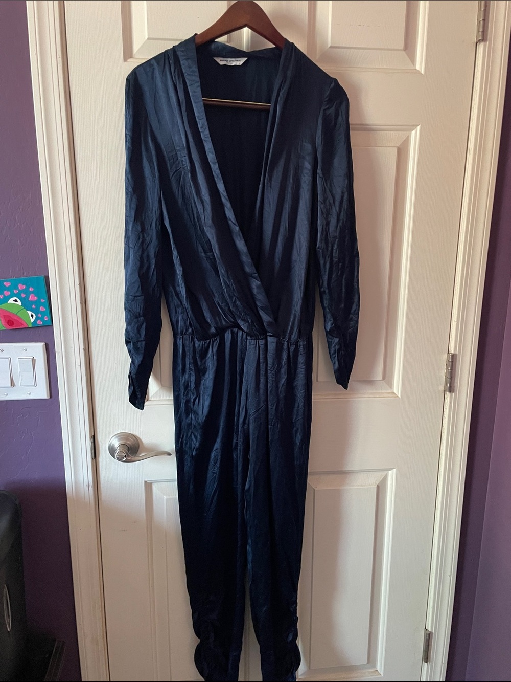 AMANDA UPRICHARD SILK JUMPSUIT